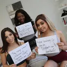 Abella in 'Abella, Aaliyah and Noemie - Zebra Girls'