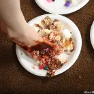 Lara Brookes in 'Lara Brookes - Black Meat White Feet'