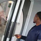 Leya Falcon in 'Leya Falcon - Blacks On Blondes - Scene 4'