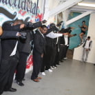 London Keyes in 'London Keyes - Interracial Blowbang'