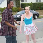 Miley May in 'Miley May - Blacks On Blondes'