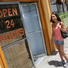 Amia Miley in 'Amia Miley - Glory Hole Initiations'