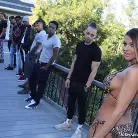 Brooklyn Chase in 'Brooklyn Chase - Interracial Blowbang - Scene 2'