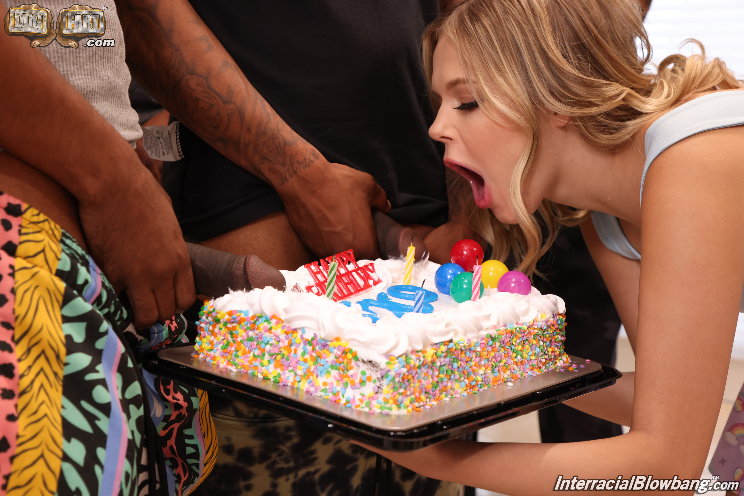 Coco Lovelock - Interracial Blowbang