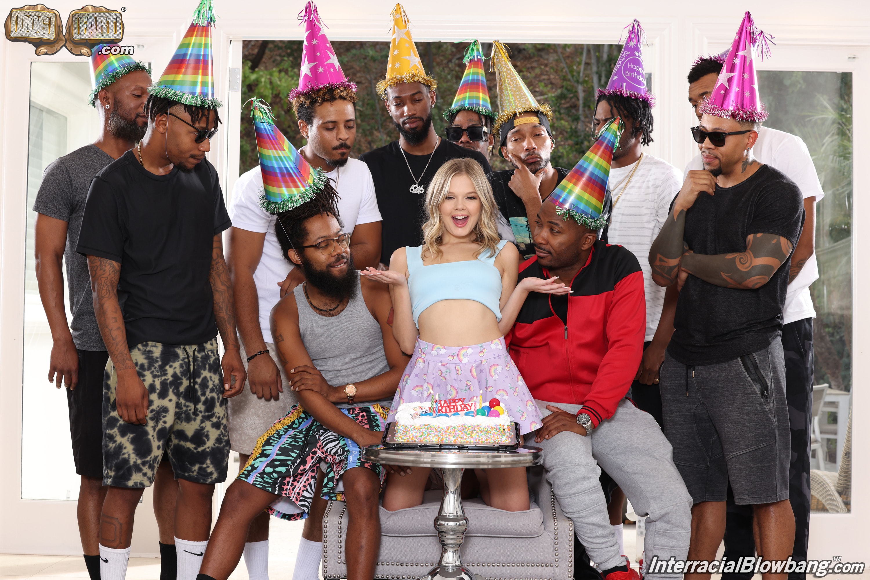Coco Lovelock - Interracial Blowbang