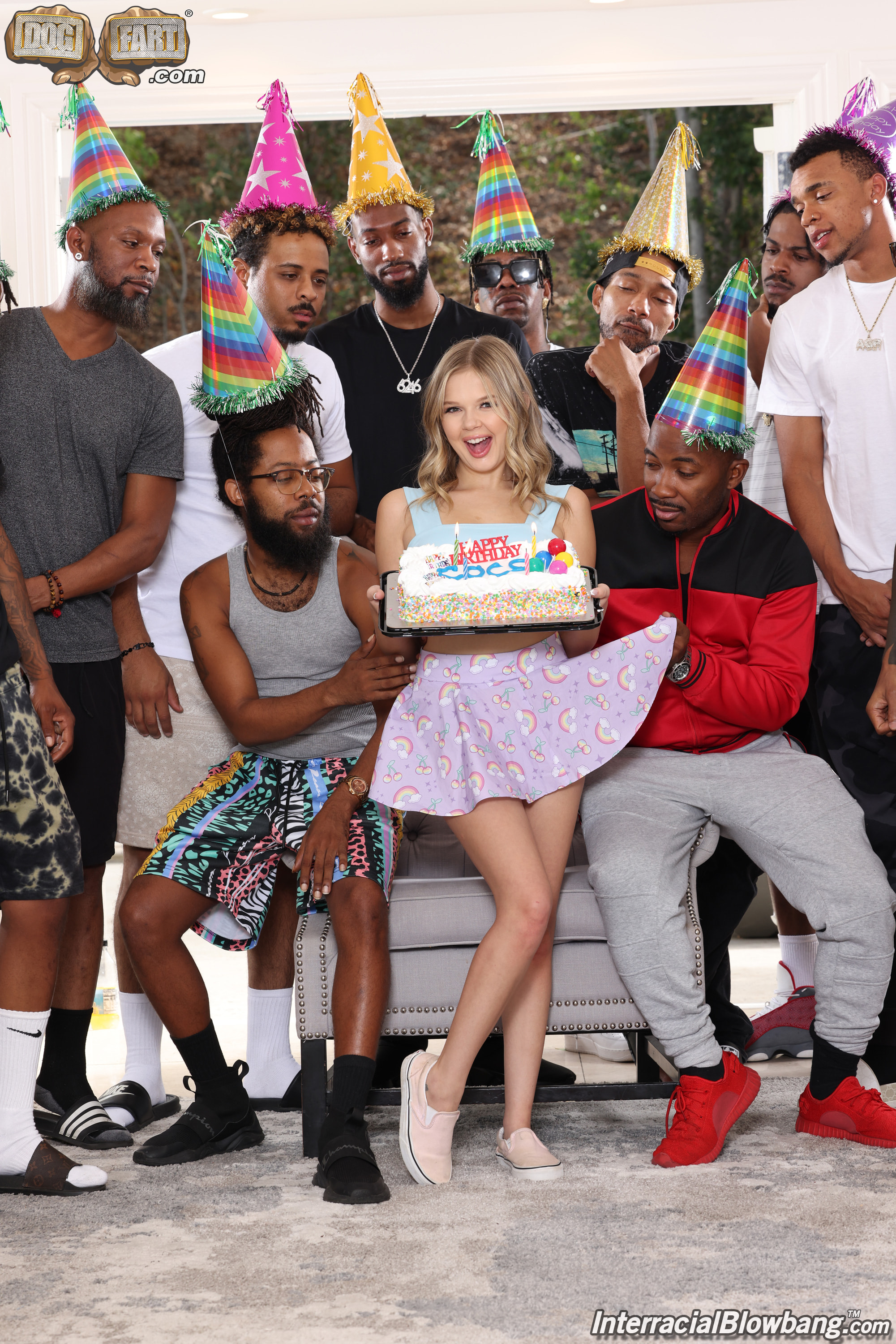 Coco Lovelock - Interracial Blowbang