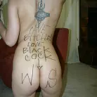 Victoria Sinister in 'Victoria Sinister - Wife Writing'